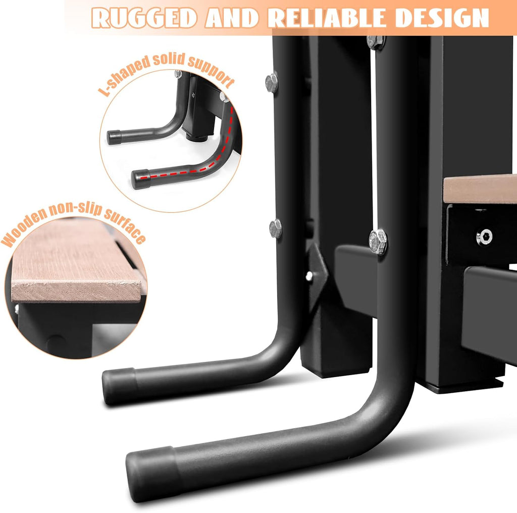 Hot Tub Ladder Above Ground,Pool Hot Tub Steps Wood with 2 Handrails and Anti-Skid Pads,600 LB Load Capacity Pool Stairs Pool Steps for Travel Trailers, Spa, Camper, 5th Wheels (2 Step, 2 Handle)